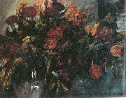 Lovis Corinth Rote und gelbe Tulpen Spain oil painting artist